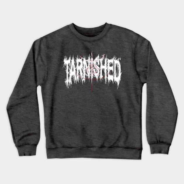 Tarnished white metal font Crewneck Sweatshirt by Proxxichu